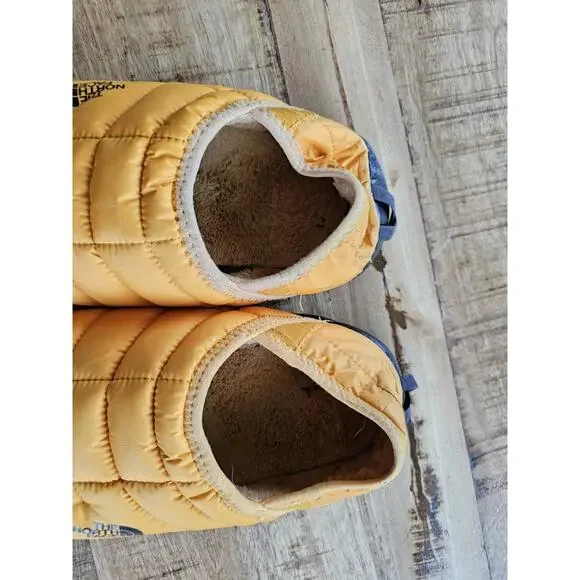 The North Face Thermoball Traction Mule V Slippers Yellow Size 8 - Picture 3 of 6